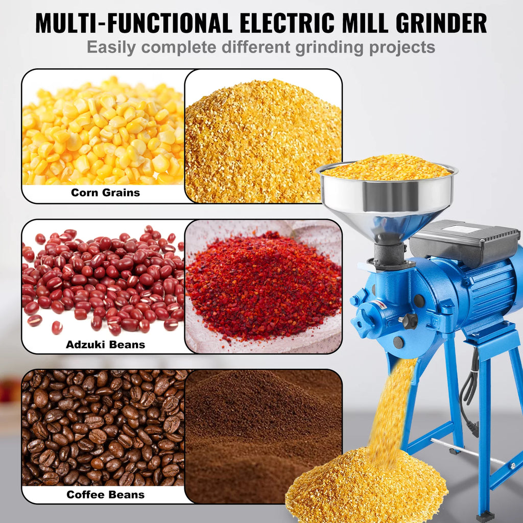 1500W Electric Grain Mill Grinder W90825