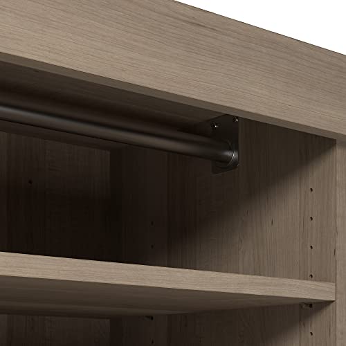 Ash Gray Wardrobe Organizer Storage Cabinet E6615