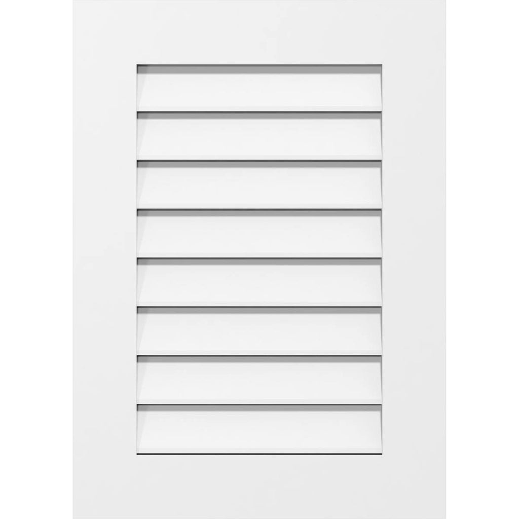 Vertical Surface Mount PVC Gable Vent D80519