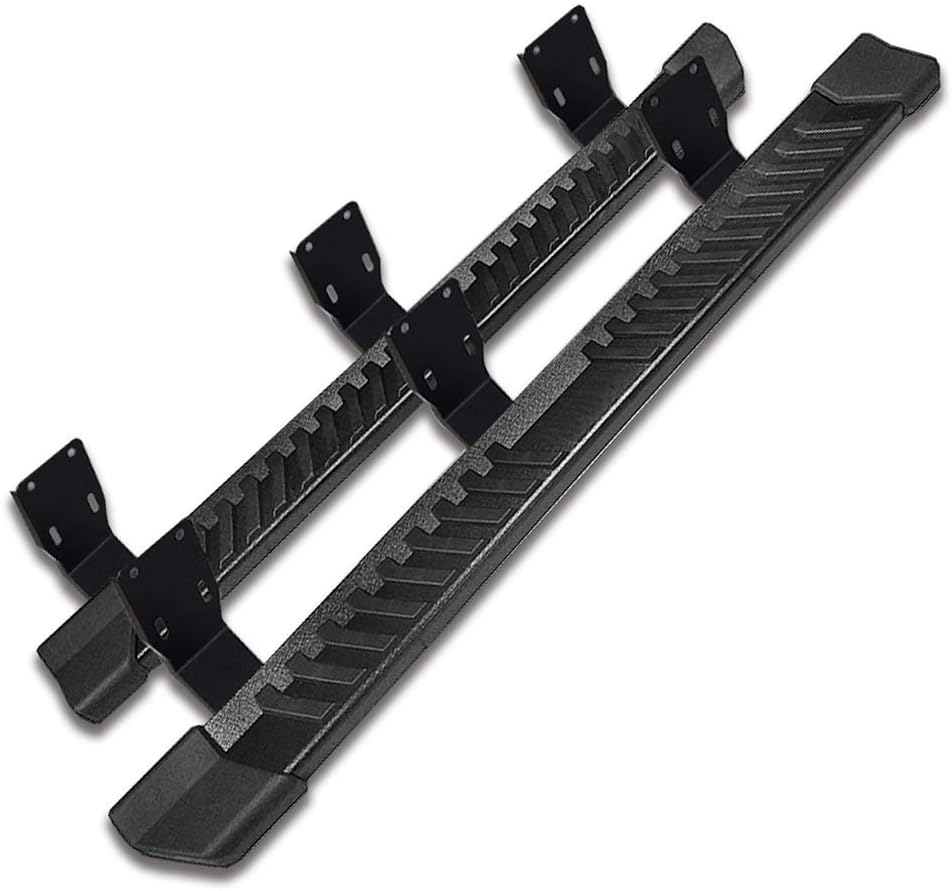 Running Boards Compatible With 1999-2016 Ford F250 Superduty Crew Cab Silver Stainless Steel Side Step Bar Q120147
