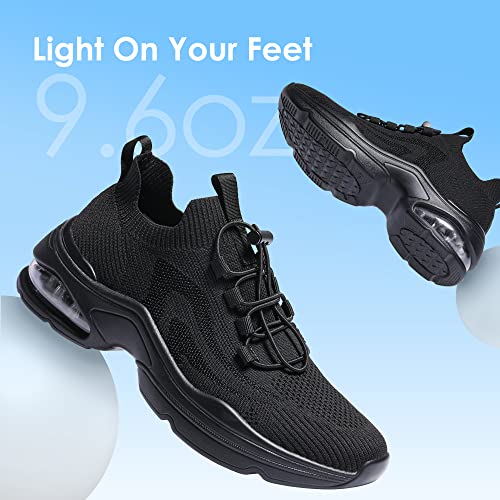 Slip-on Air Cushion Slip Resistant Walking Sneakers O308