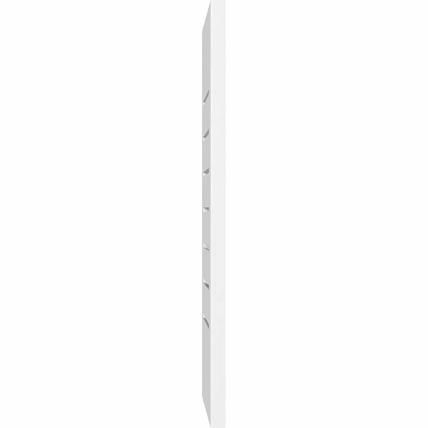 Vertical Surface Mount PVC Gable Vent D80519