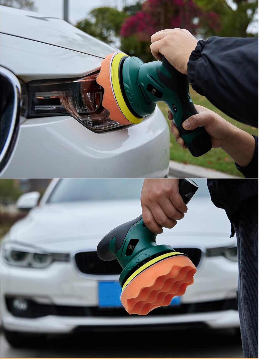 Cordless Car Buffer and Polisher Kit L6445