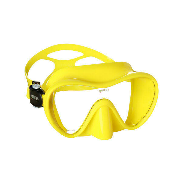 Tropical Diving Mask Yellow with Clear Lenses T179552