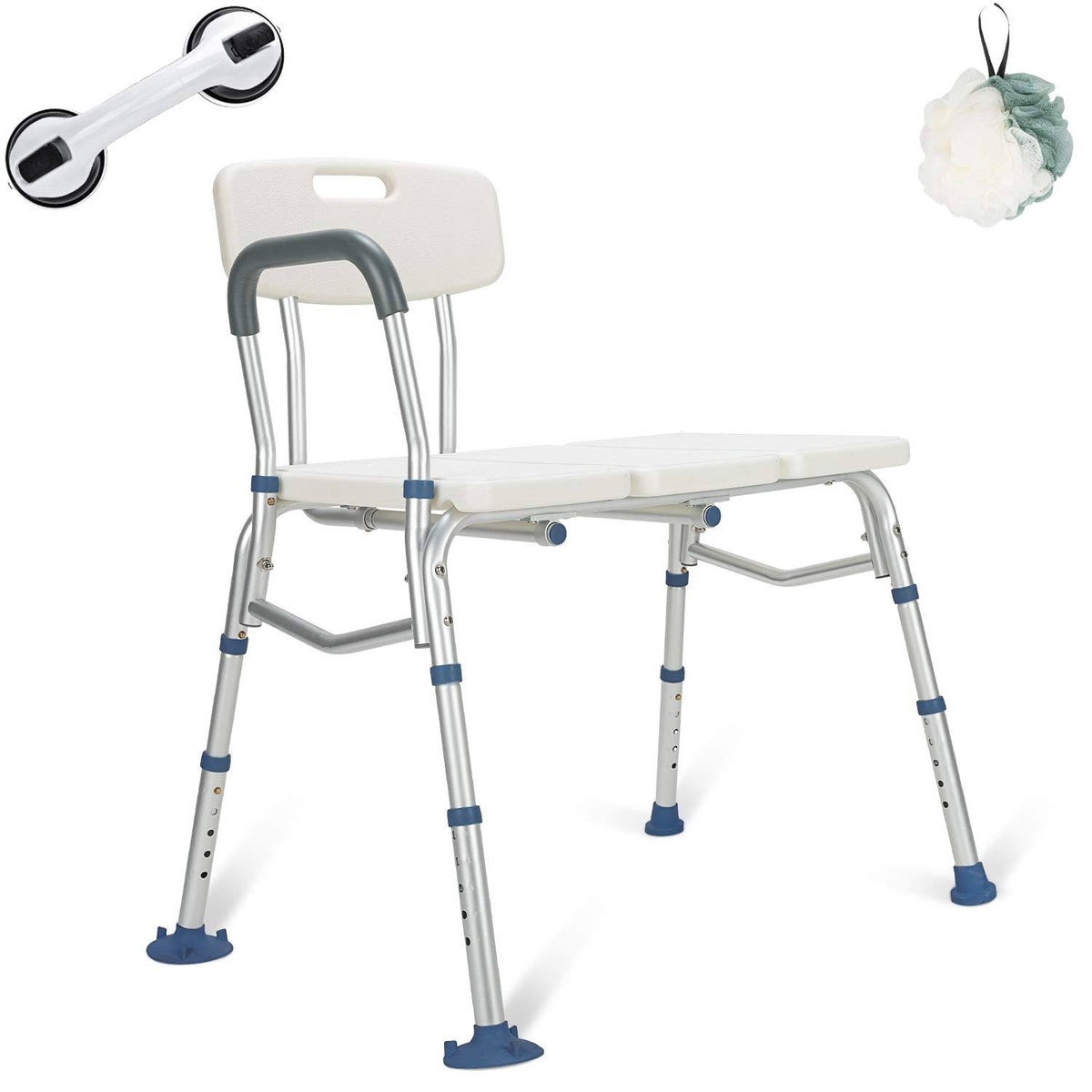 Bariatric Tub Transfer Bench 400 lb Heavy Duty Shower Chair V792