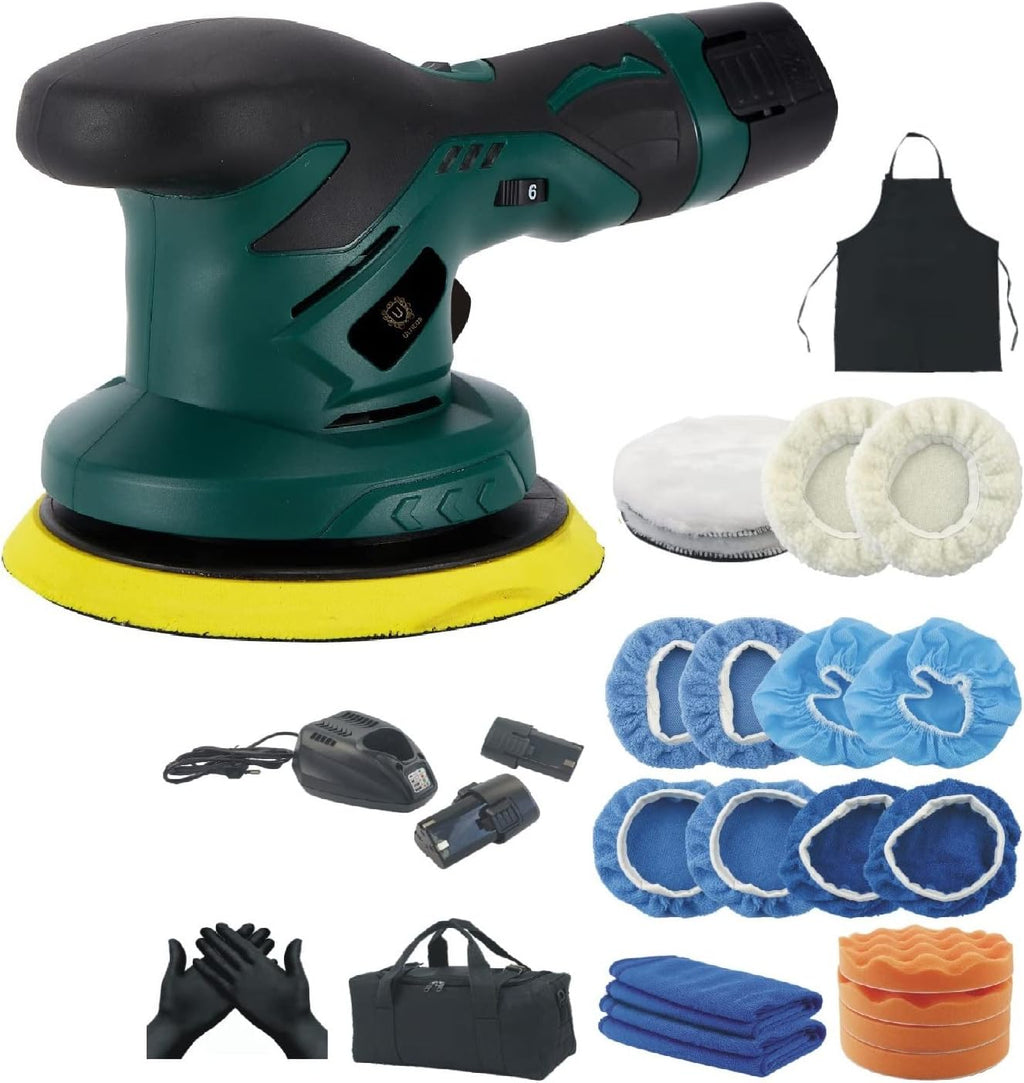 Cordless Car Buffer and Polisher Kit L6445