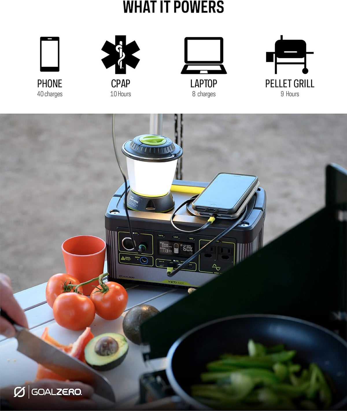 505Wh Portable Power Station X869