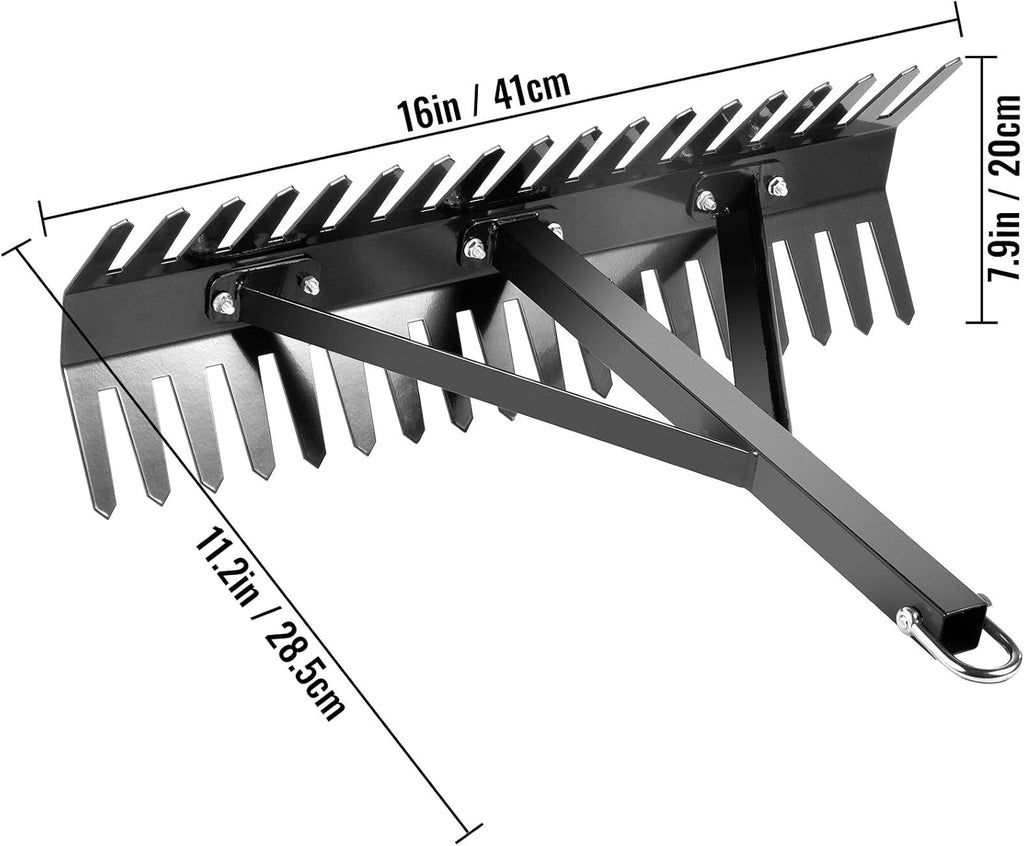 16 inch Double Sided Aquatic Weed Rake with 66ft Rope V74031