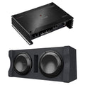 500-Watt Class D Subwoofer Amplifier with Dual 12" Subwoofers Z284040