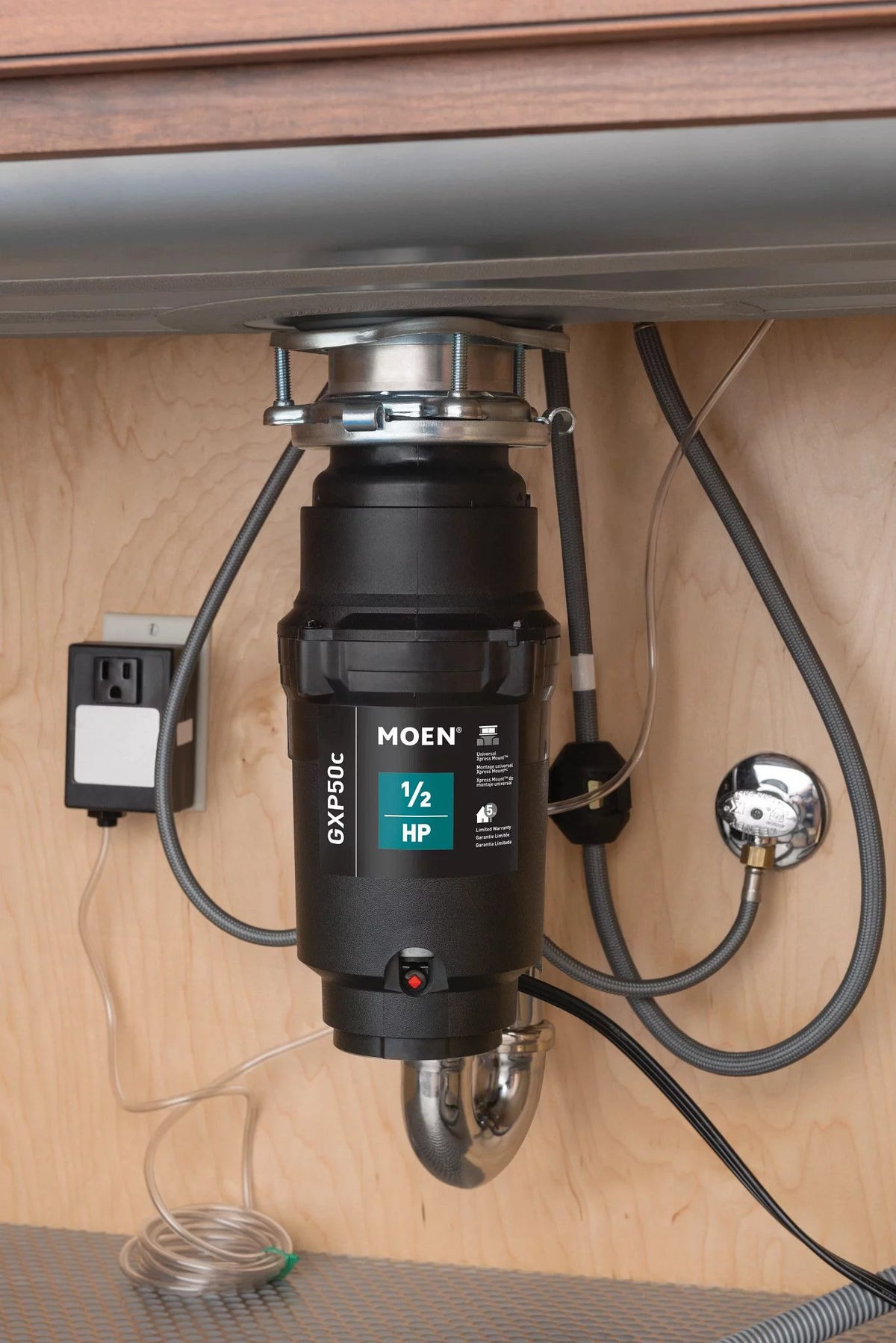1/2 HP Continuous Feed Garbage Disposal W689835
