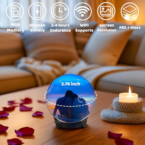 White Memory Sphere Lamp U134