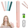 Mini Dual Purpose Cordless Curling Iron White Q8608