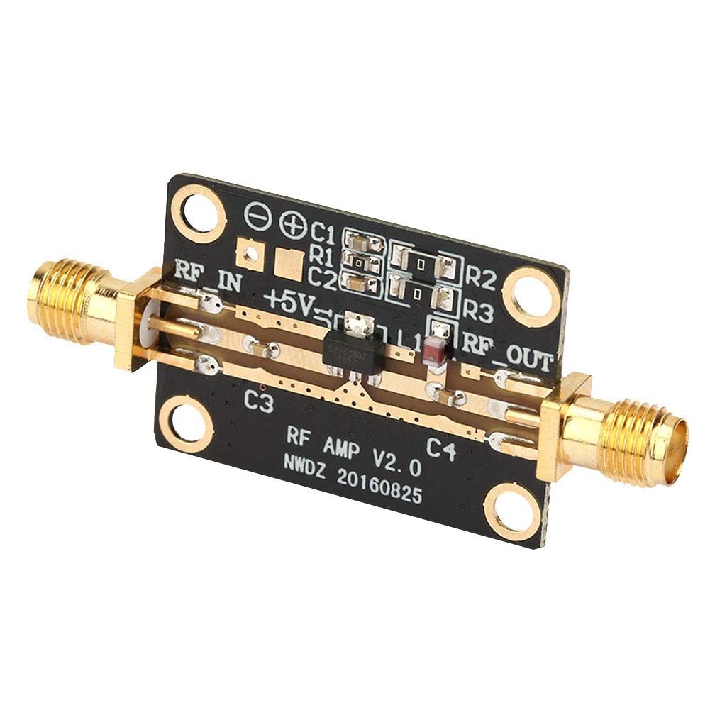 Low Noise Ultra Bandwidth Amplifier LNA 0.05-4GHz NF=0.6dB RF FM HF VHF UHF WideBand Non Reflective Design Frequency Capability Ham Radio with High Isolation RF Amplifier R215615