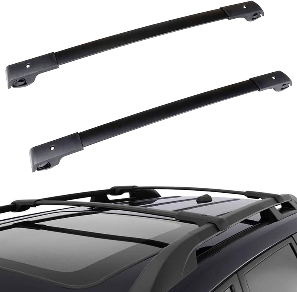 Black Aluminum Roof Rack Cross Bars K972
