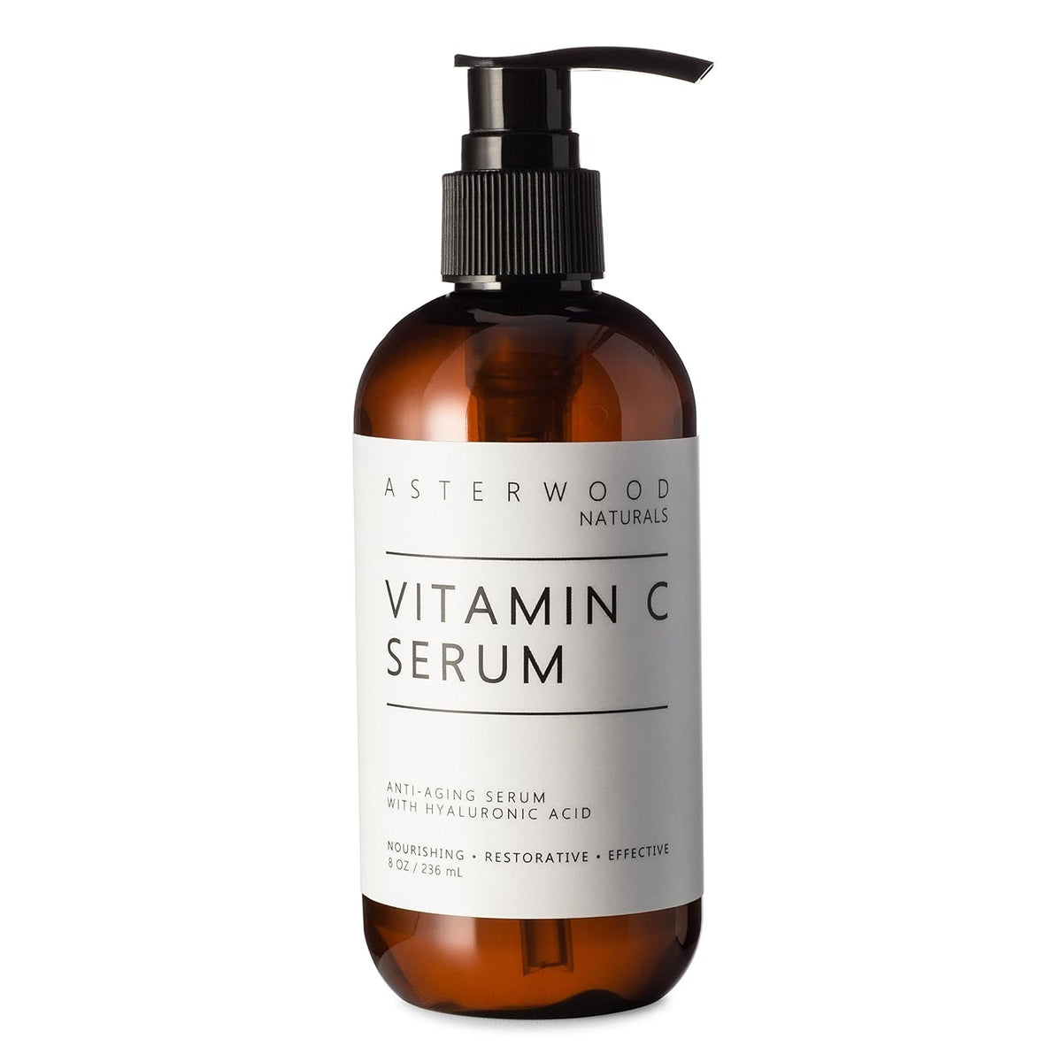 Face Serum Vitamin C with Hyaluronic Acid, 8 oz Pack of 2 Q807182
