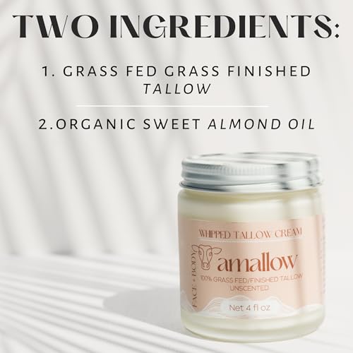100% Grass Fed Beef Tallow Moisturizer 4 FL. oz. E265003