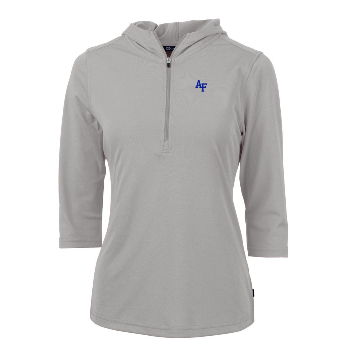 Women's Half-Zip 3/4 Sleeve Pullover Hoodie P555183