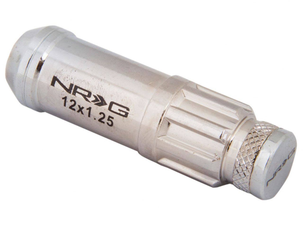 Silver Cone Seat Open End Wheel Locks B132601