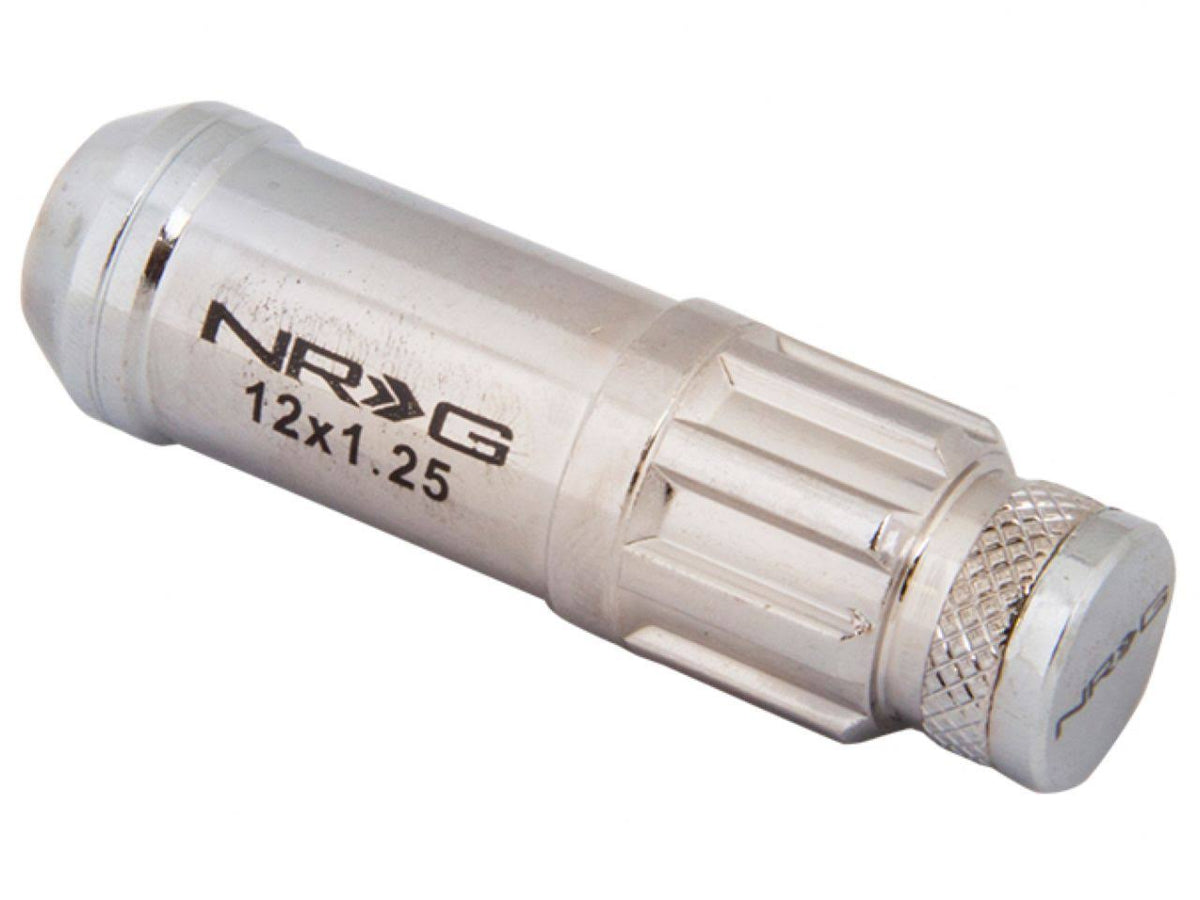 Silver Cone Seat Open End Wheel Locks B132601