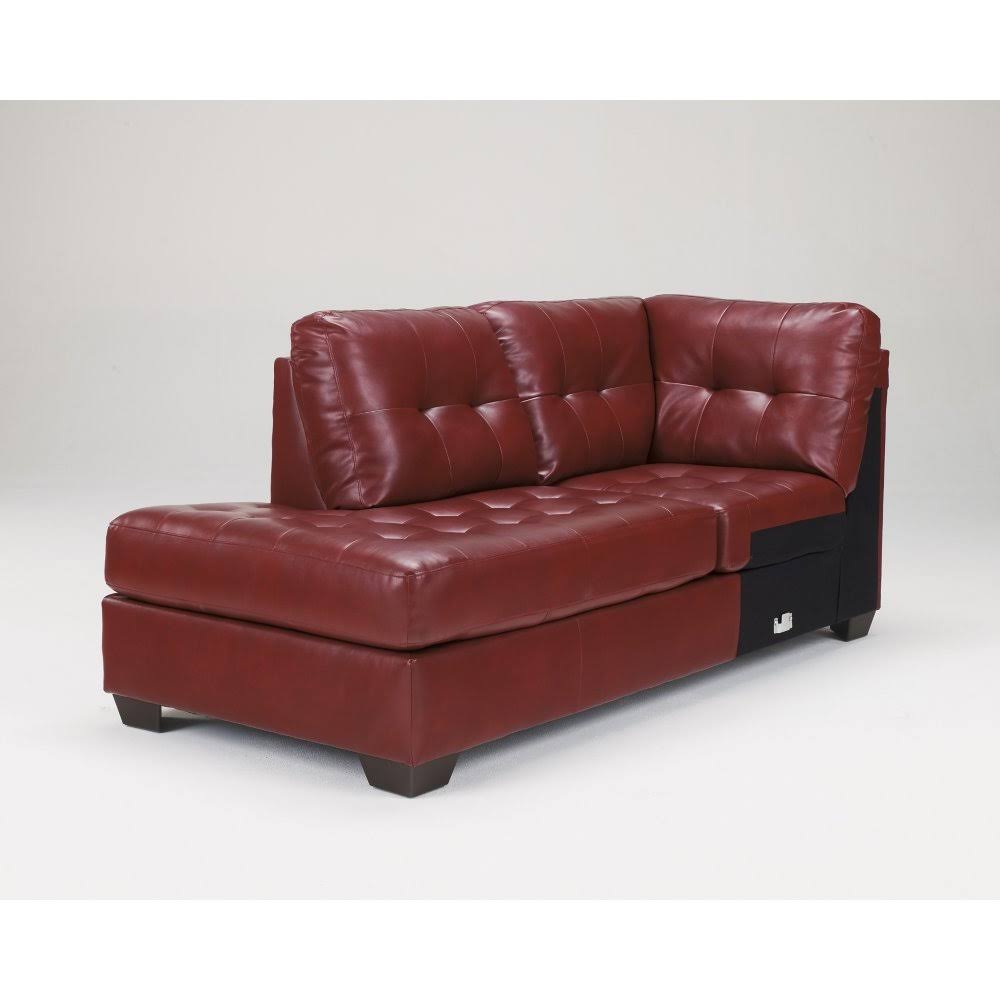 Red Left Arm Facing Sectional S543