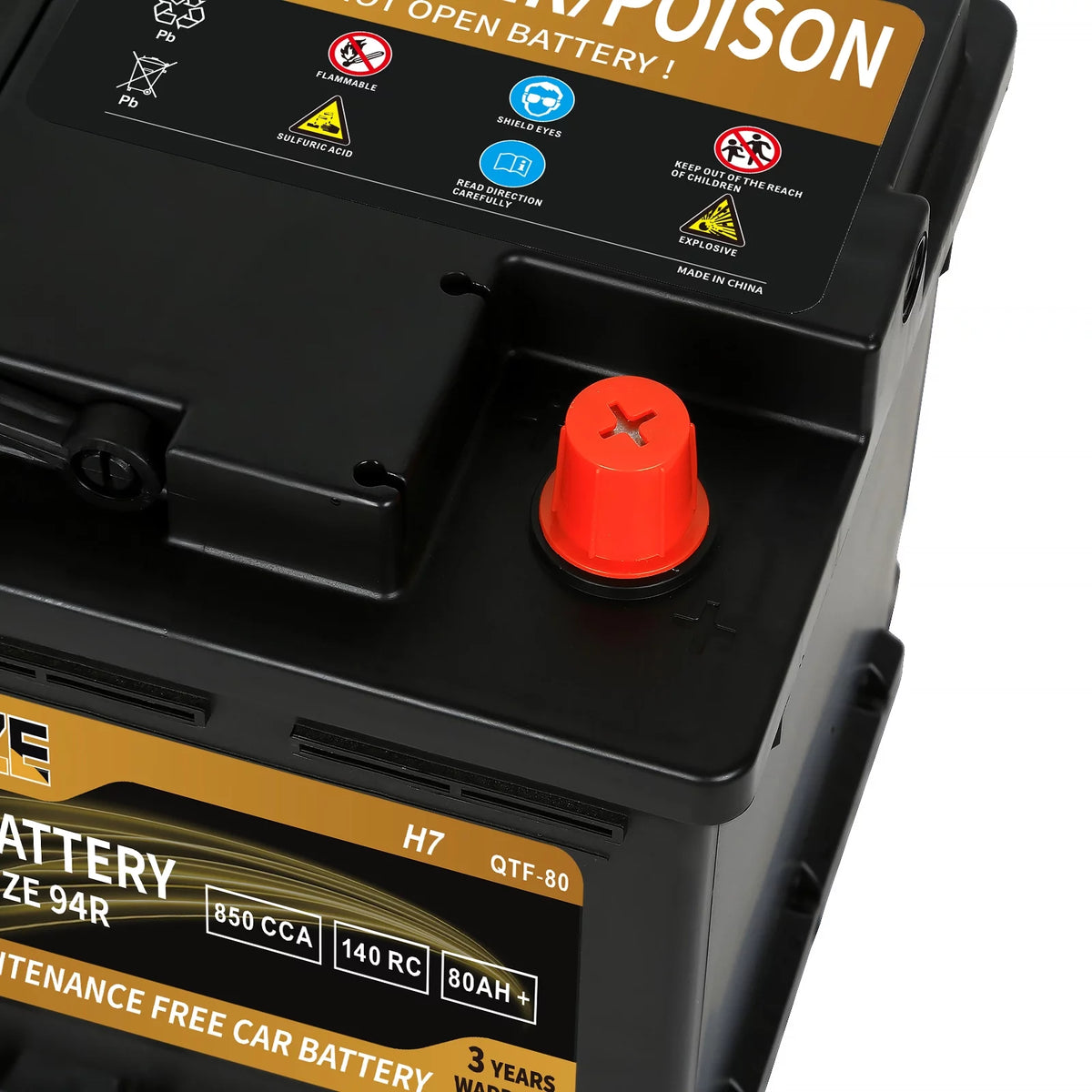 12v 70ah H6 Automotive Battery H750