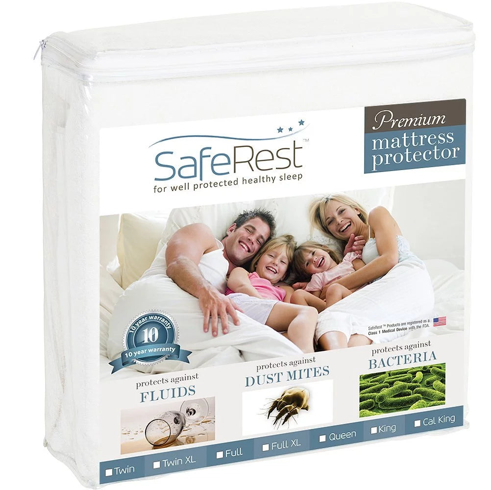 Hypoallergenic Waterproof King Mattress Protector P22645
