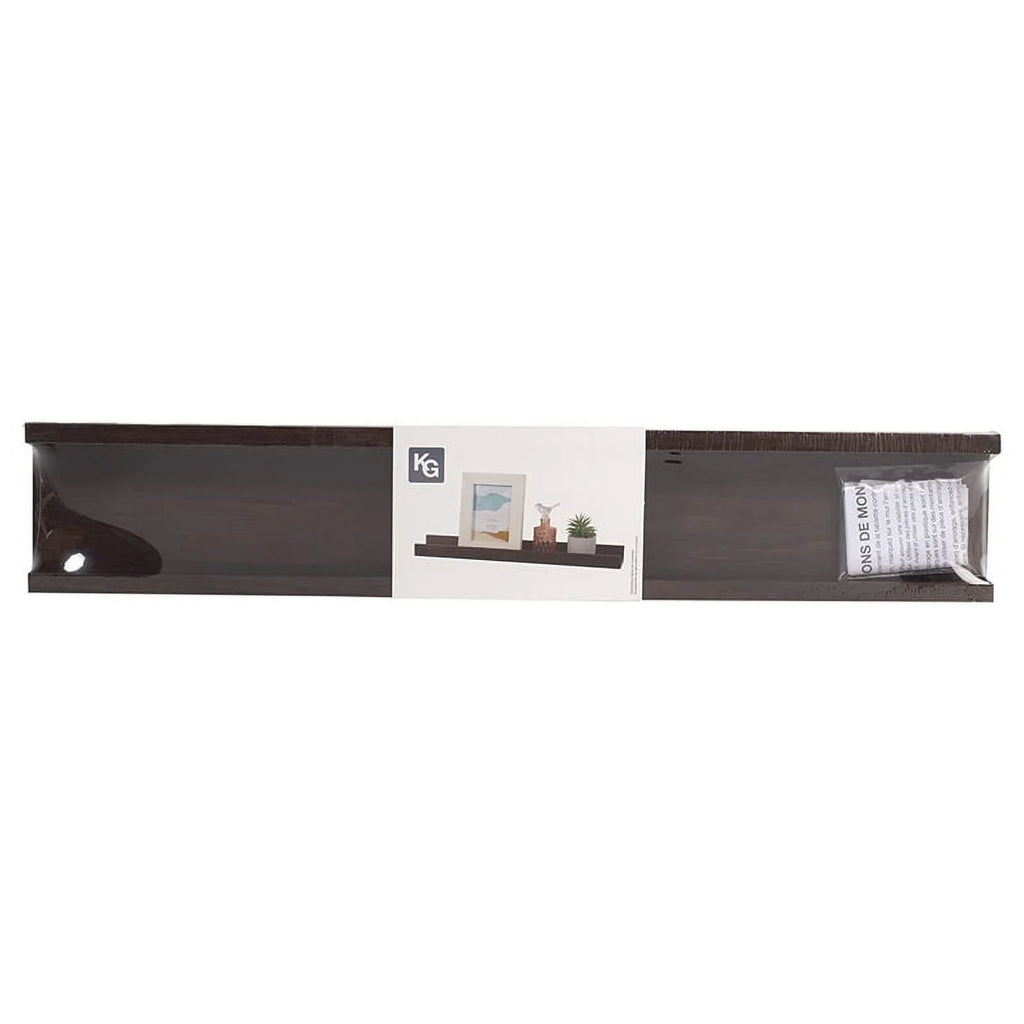 Brown Floating Wall Shelf J995366