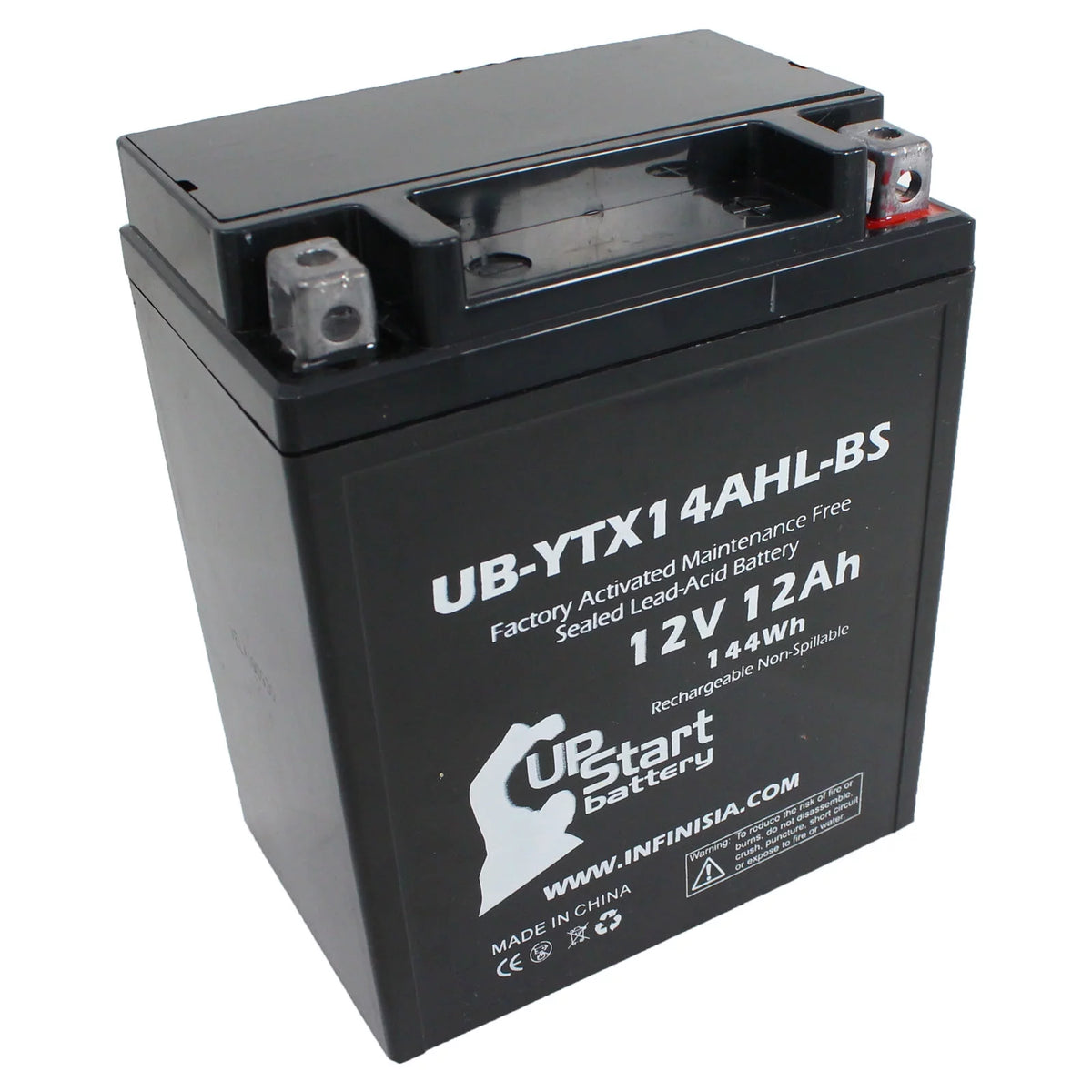 12V 12AH Maintenance Free Motorcycle Battery A55221