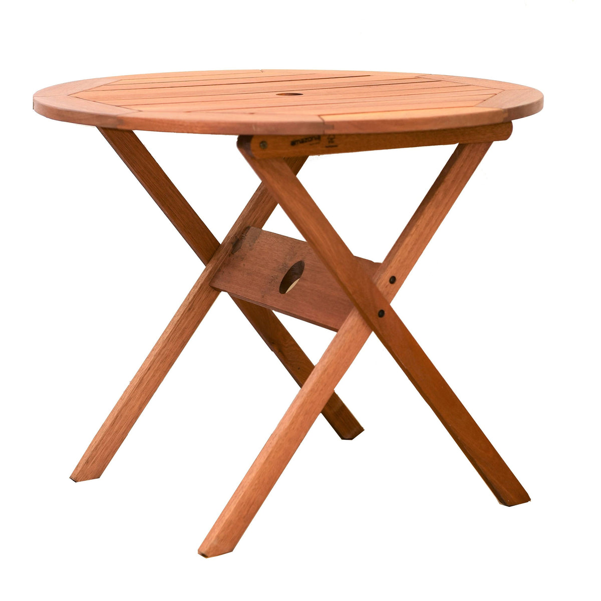 3-Piece Eucalyptus Wood Patio Dining Set S6752
