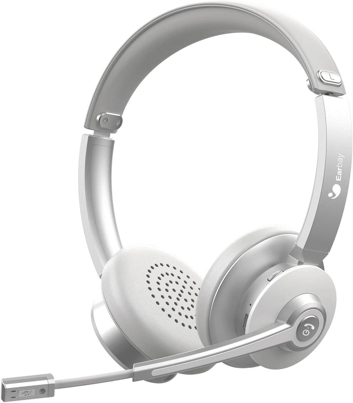 Wireless Bluetooth Headset with Mic, Noise Canceling, 28H Talk Time, Pack of 2 Q446964