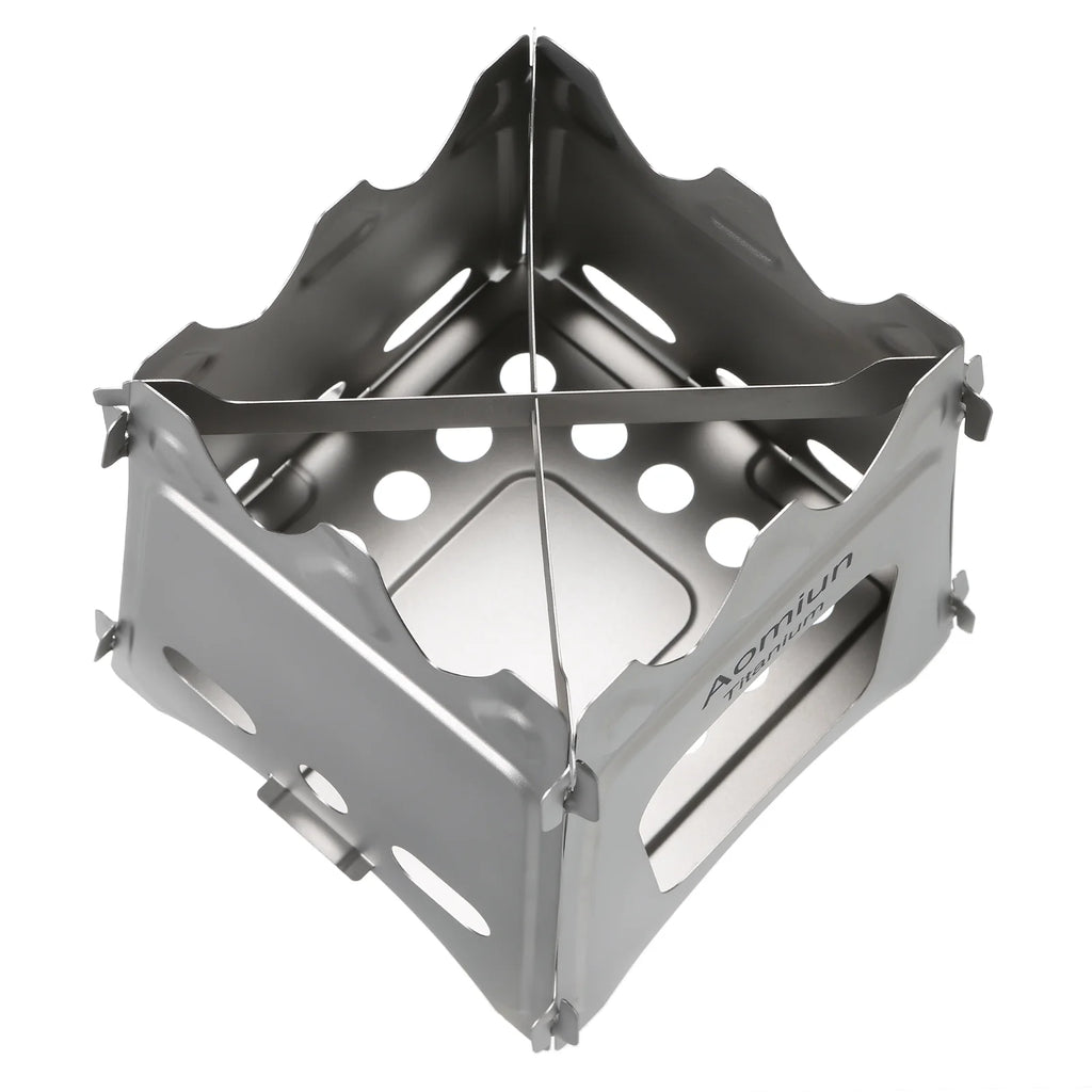 Compact Folding Wood Camping Cooking Picnic A254775
