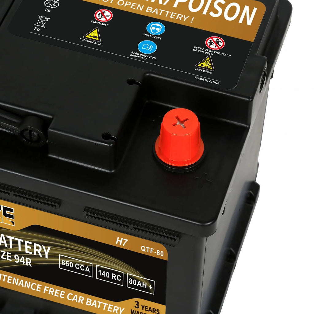 12v 80ah 850CCA Automotive Battery O403394