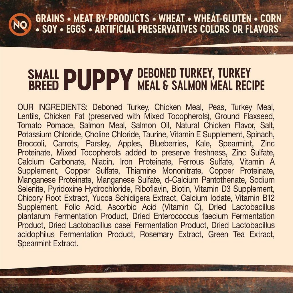 Grain Free Small Breed Dry Puppy Food N658