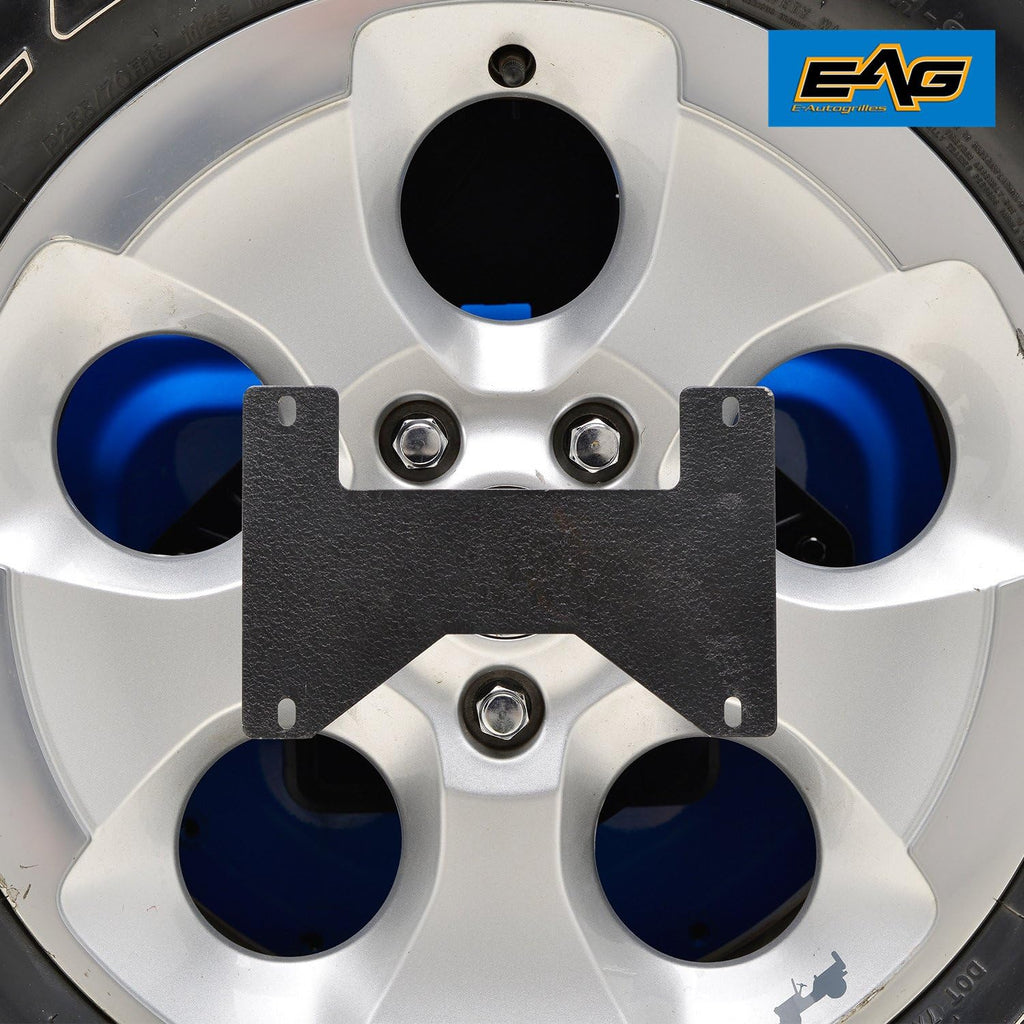 Rear License Plate Relocation Bracket on Spare Tire Carrier Pack of 2 S735516
