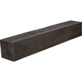 Rough Sawn Faux Wood Fireplace Mantel, Burnished Cedar F8505
