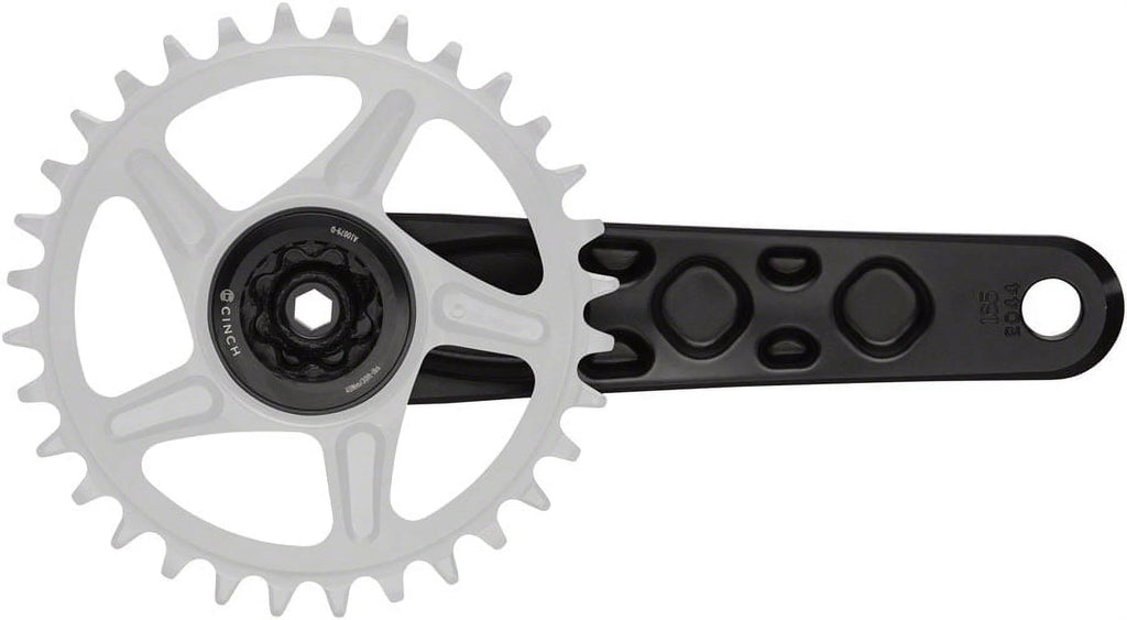 Black 165mm Arms Cranks U547