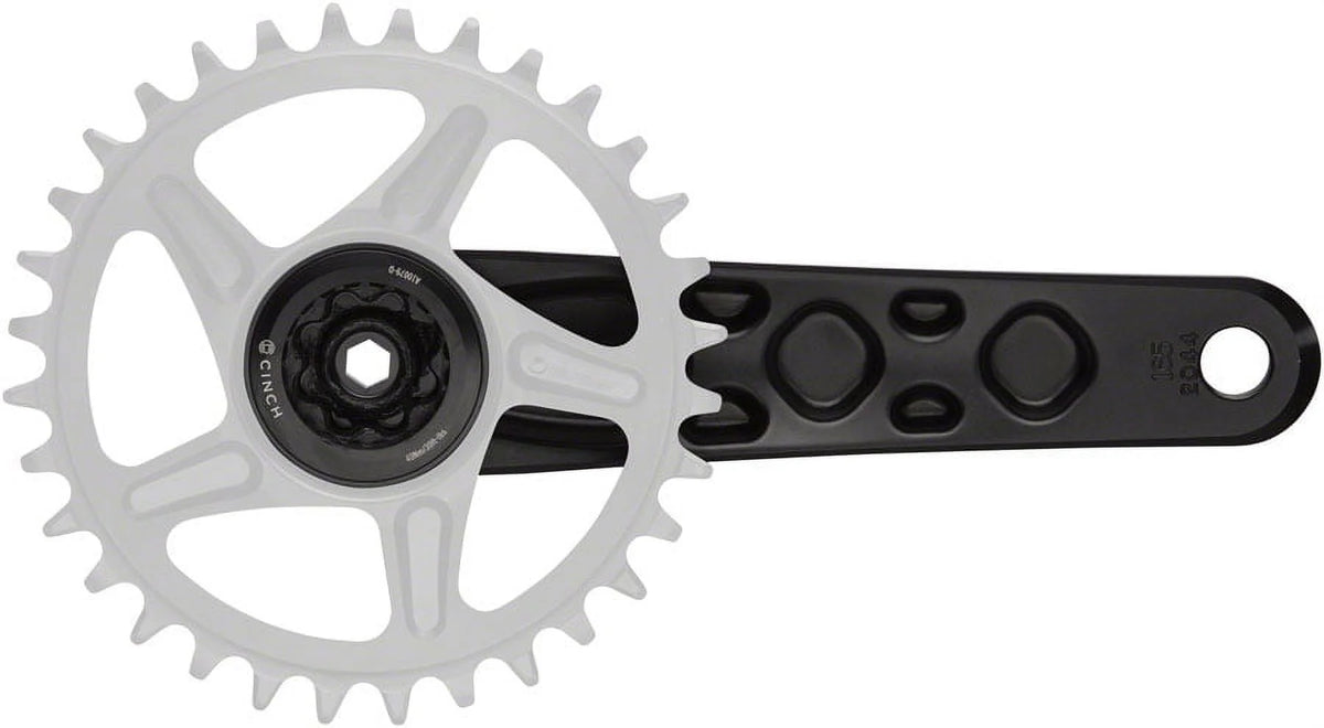 Black 165mm Arms Cranks U547
