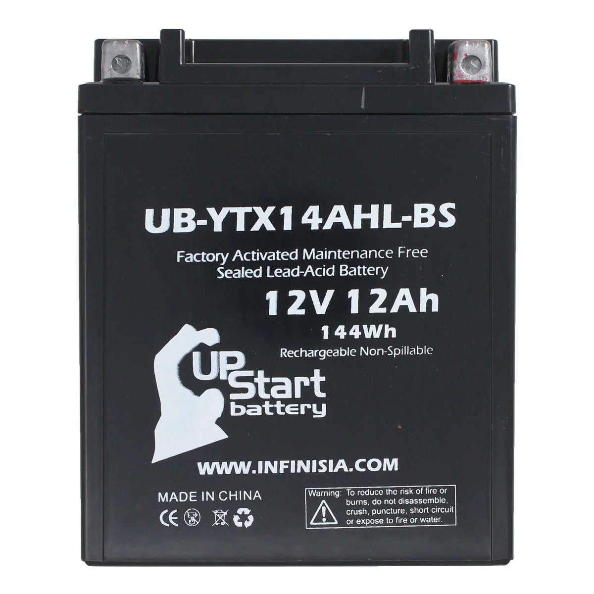 12V 12AH Maintenance Free Motorcycle Battery A55221