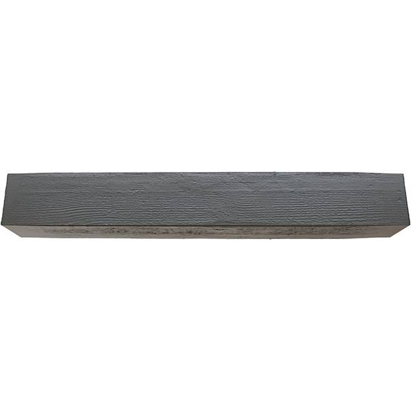 Rough Sawn Faux Wood Fireplace Mantel, Burnished Cedar F8505