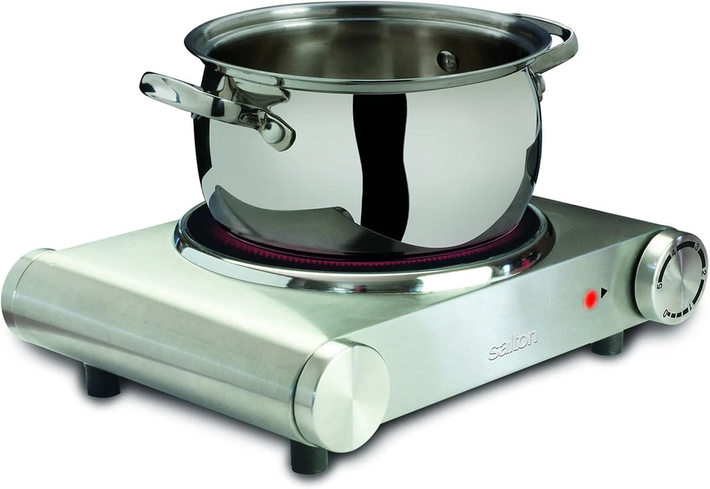 Single Burner Infrared Cooking Range Stainless Steel L976