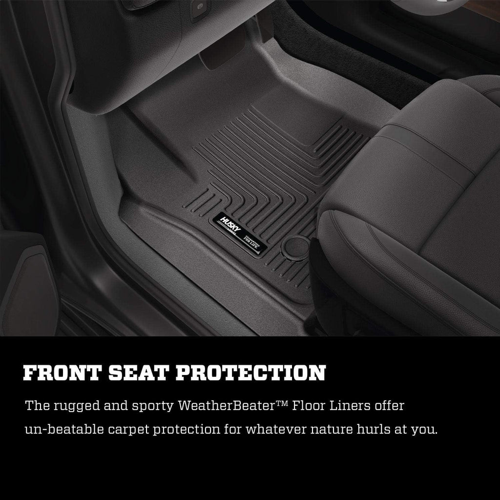 Black Front Floor Liners 2 Pcs I924920