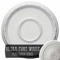 16 1/2x22OD x 1 1/2x22P Ceiling Medallion (Ultra Pure White) Y876