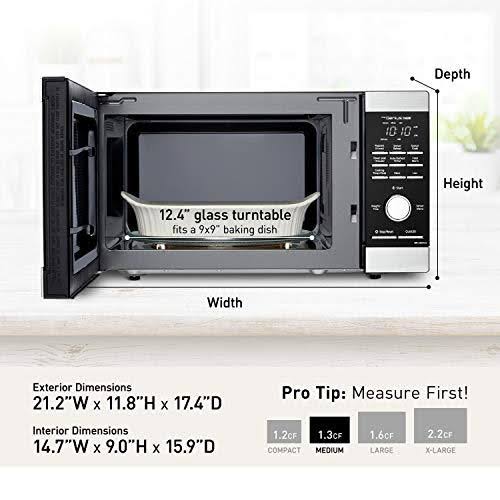 1.3 cft Silver Microwave Oven G443804