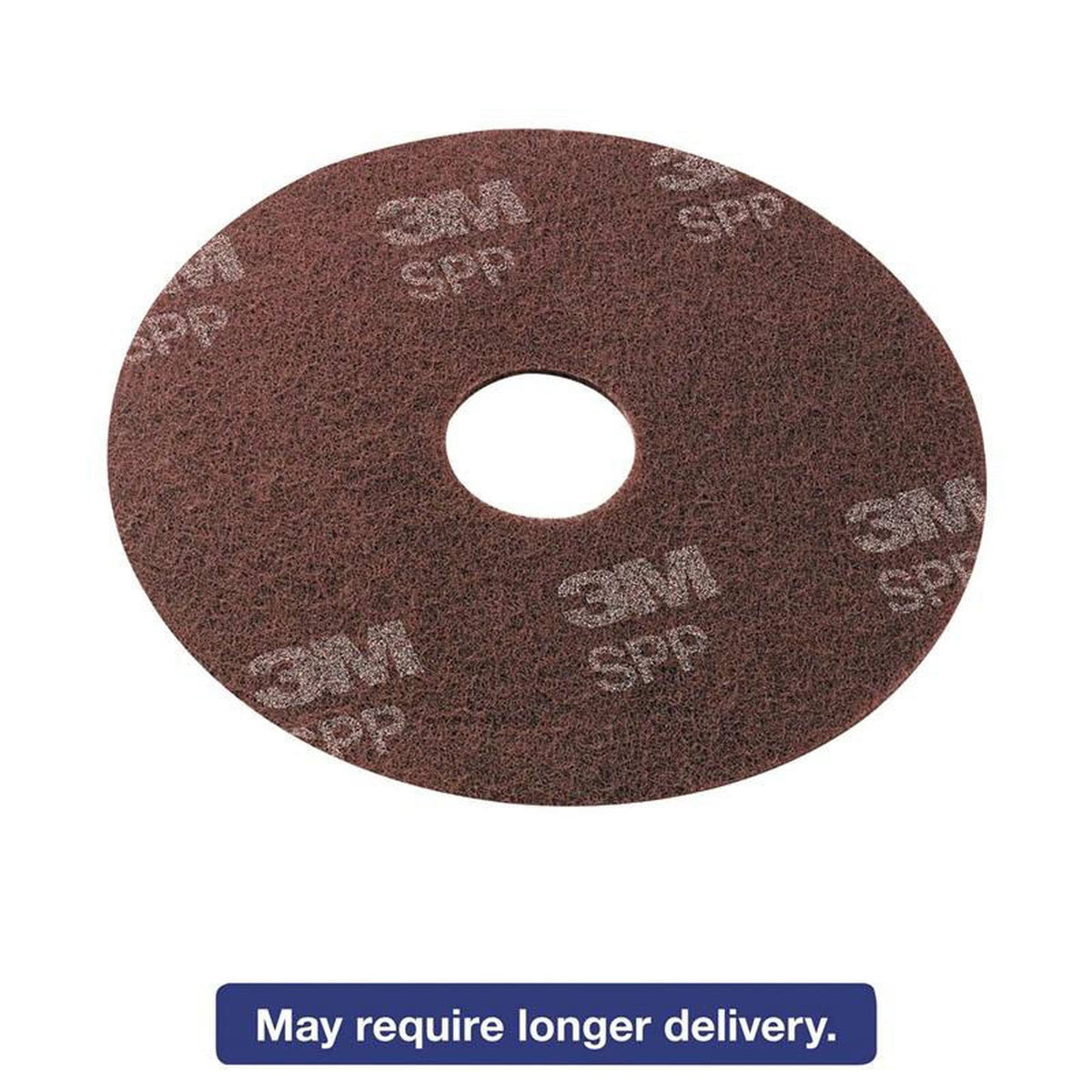 Maroon Surface Preparation Pad 19 Inches 10/Carton B44601