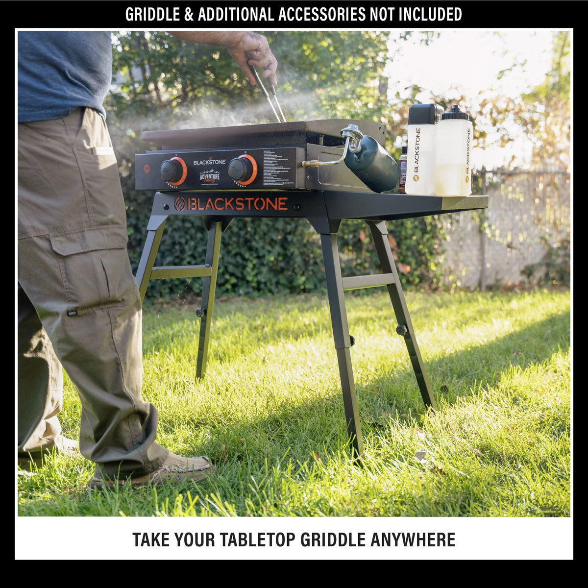 Portable Griddle Grill Stand L861952