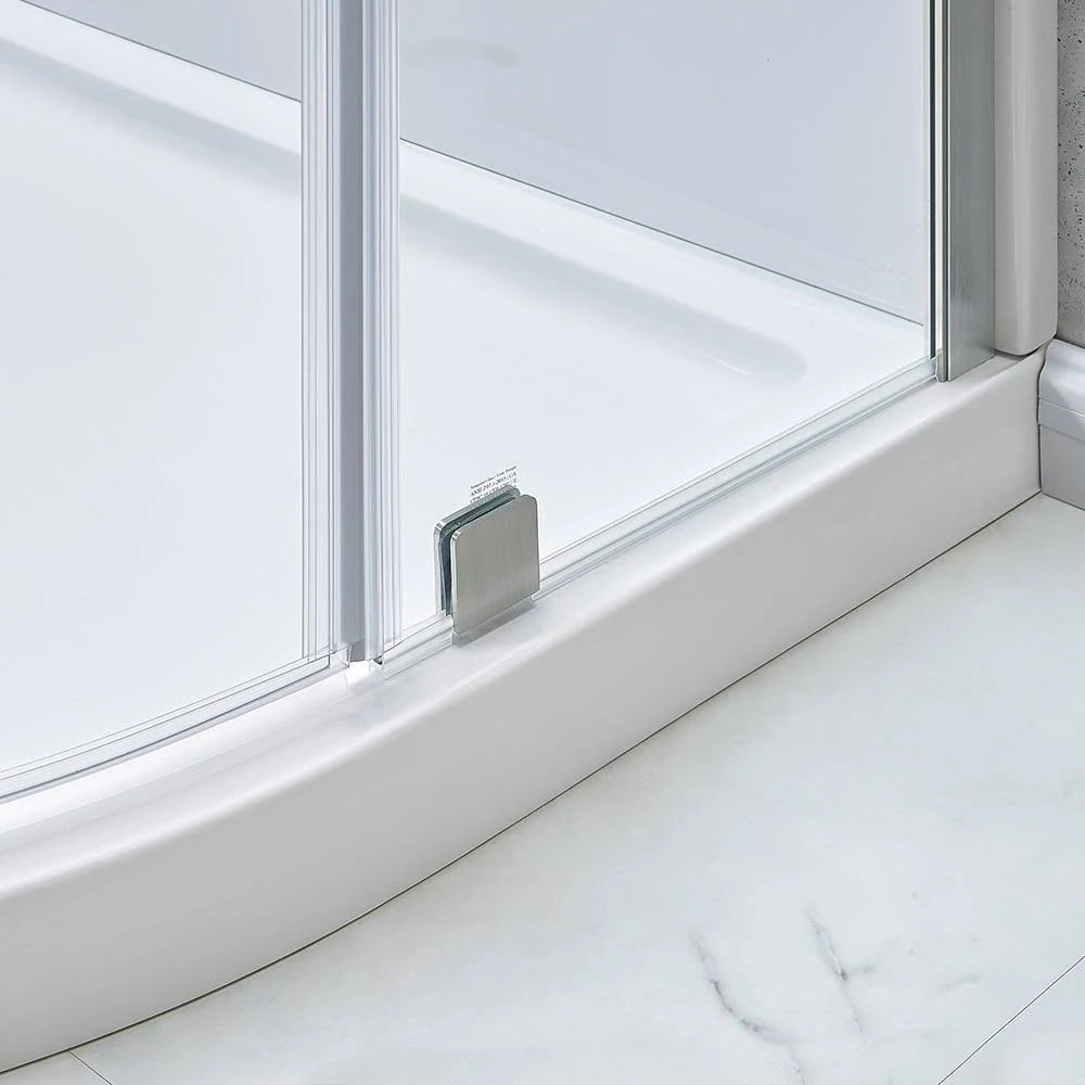 Corner Drain Shower Stall Kit I55430