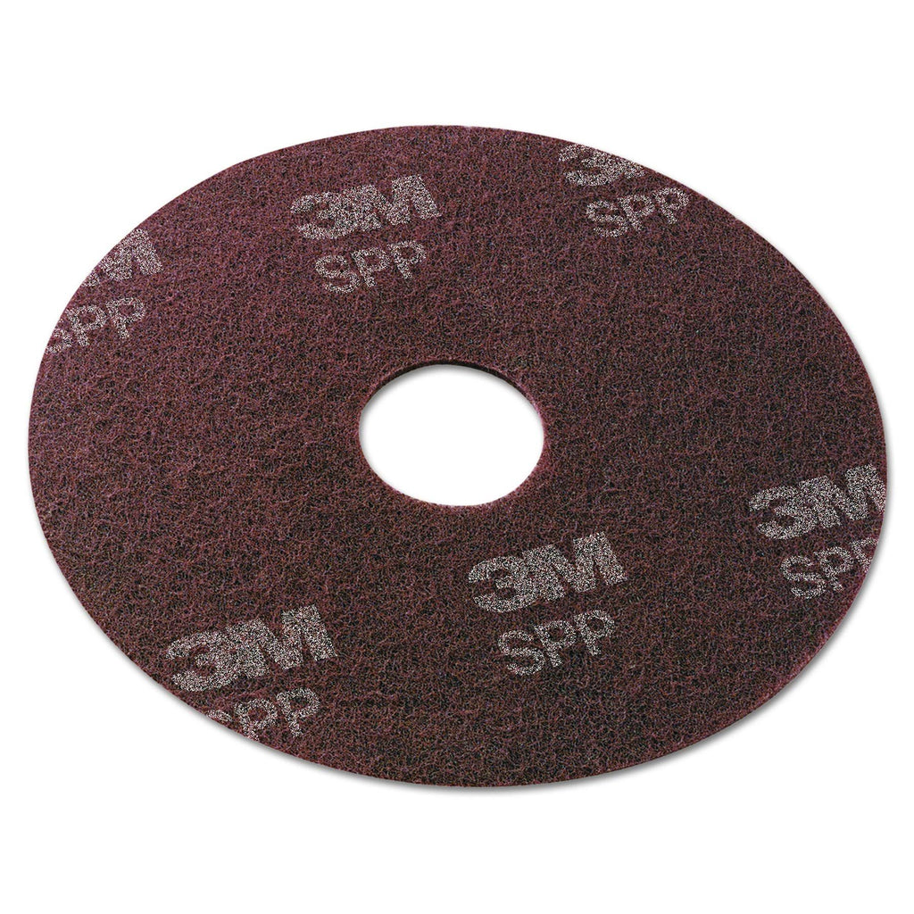 Maroon Surface Preparation Pad 19 Inches 10/Carton B44601