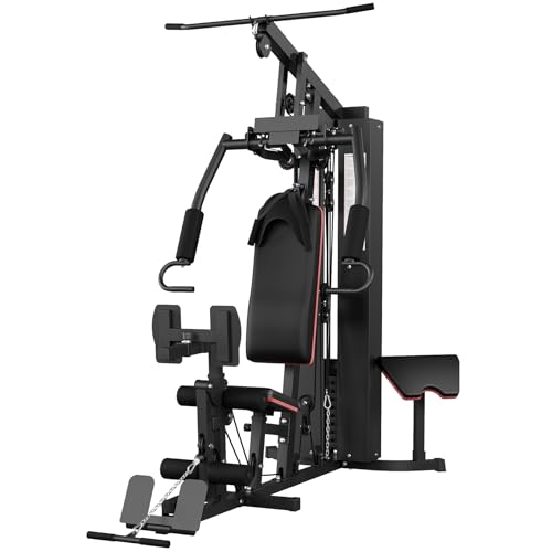 Multifunctional Full Body Workout Machine with 150LBS Weight Stack I34259