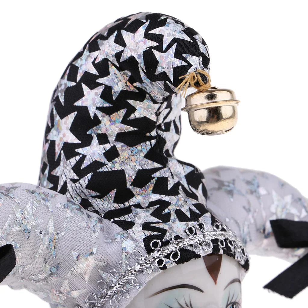 8 inch Porcelain Doll Harlequin Doll Toys F513