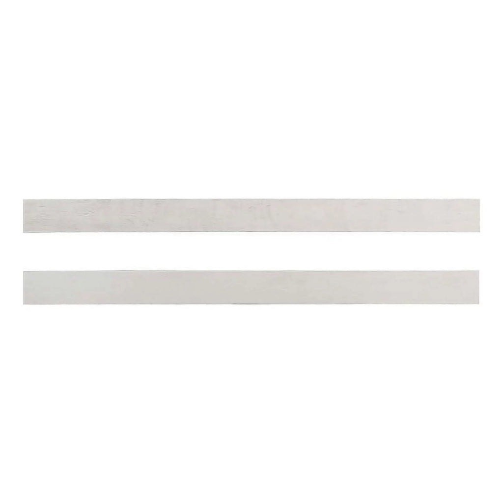 Wood Full Size Bed Rails in Brushed White R6620